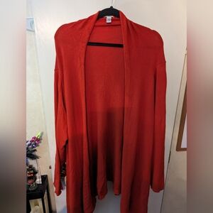 Cato 26/28 Red Cardigan